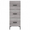 Sideboard Grau Sonoma 34,5x34x90 cm Holzwerkstoff