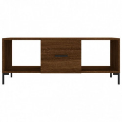 Couchtisch Braun Eichen-Optik 102x50x40 cm Holzwerkstoff