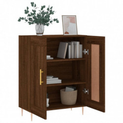 Sideboard Braun Eichen-Optik 69,5x34x90 cm Holzwerkstoff