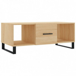 Couchtisch Sonoma-Eiche 102x50x40 cm Holzwerkstoff