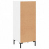 Sideboard Weiß 34,5x34x90 cm Holzwerkstoff