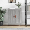 Sideboard Grau Sonoma 69,5x34x90 cm Holzwerkstoff