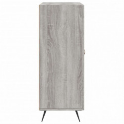 Sideboard Grau Sonoma 69,5x34x90 cm Holzwerkstoff