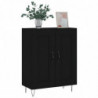 Sideboard Schwarz 69,5x34x90 cm Holzwerkstoff