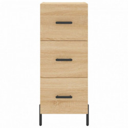 Sideboard Sonoma-Eiche 34,5x34x90 cm Holzwerkstoff