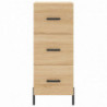 Sideboard Sonoma-Eiche 34,5x34x90 cm Holzwerkstoff