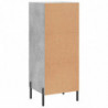 Sideboard Betongrau 34,5x34x90 cm Holzwerkstoff