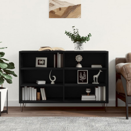 Sideboard Schwarz 103,5x35x70 cm Holzwerkstoff