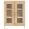 Sideboard Sonoma-Eiche 69,5x34x90 cm Holzwerkstoff