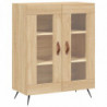 Sideboard Sonoma-Eiche 69,5x34x90 cm Holzwerkstoff