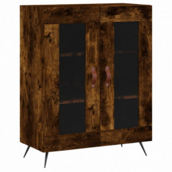 Sideboard Räuchereiche 69,5x34x90 cm Holzwerkstoff