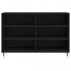 Sideboard Schwarz 103,5x35x70 cm Holzwerkstoff