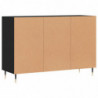 Sideboard Schwarz 103,5x35x70 cm Holzwerkstoff