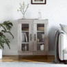 Sideboard Grau Sonoma 69,5x34x90 cm Holzwerkstoff