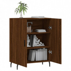 Sideboard Braun Eichen-Optik 69,5x34x90 cm Holzwerkstoff