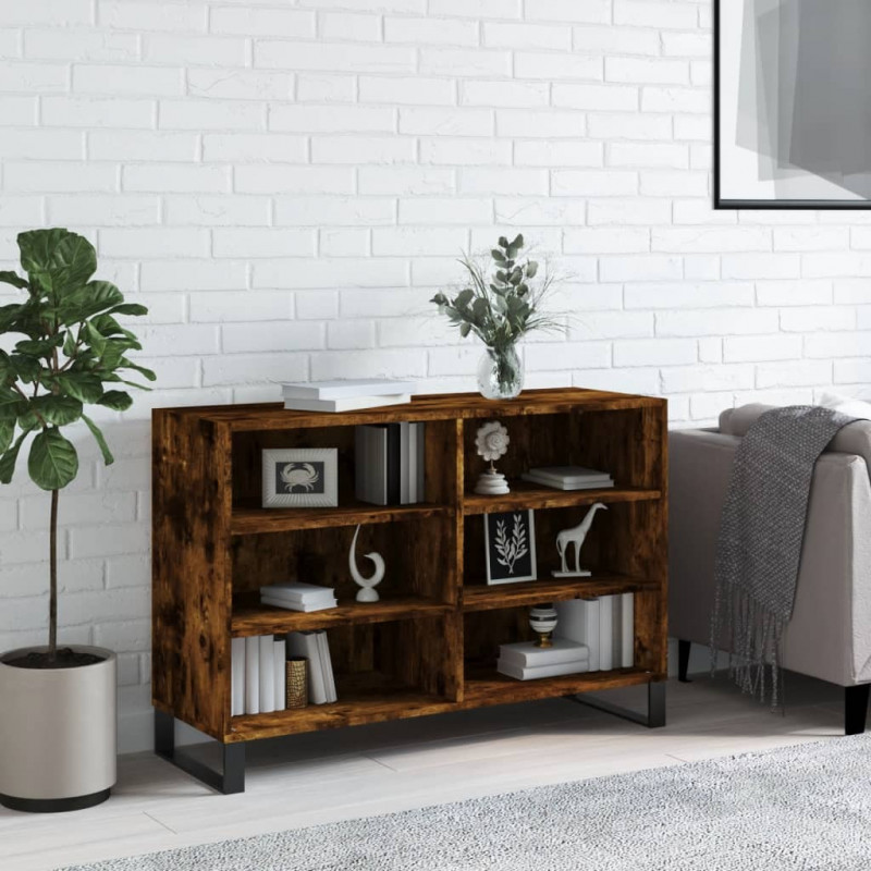 Sideboard Räuchereiche 103,5x35x70 cm Holzwerkstoff