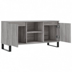 TV-Schrank Grau Sonoma 104x35x50 cm Holzwerkstoff