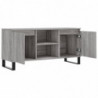 TV-Schrank Grau Sonoma 104x35x50 cm Holzwerkstoff