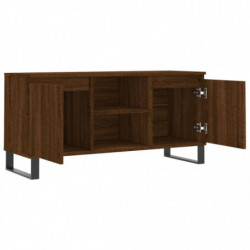 TV-Schrank Braun Eichen-Optik 104x35x50 cm Holzwerkstoff