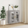 Sideboard Grau Sonoma 69,5x34x90 cm Holzwerkstoff