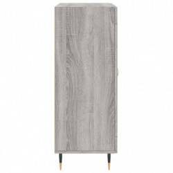 Sideboard Grau Sonoma 69,5x34x90 cm Holzwerkstoff