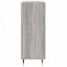 Sideboard Grau Sonoma 69,5x34x90 cm Holzwerkstoff