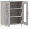 Sideboard Grau Sonoma 69,5x34x90 cm Holzwerkstoff