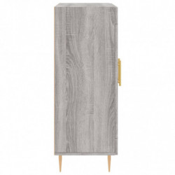 Sideboard Grau Sonoma 69,5x34x90 cm Holzwerkstoff