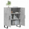 Sideboard Betongrau 69,5x34x90 cm Holzwerkstoff