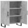 Sideboard Betongrau 69,5x34x90 cm Holzwerkstoff