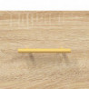 Sideboard Sonoma-Eiche 100x36x60 cm Holzwerkstoff