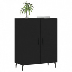 Sideboard Schwarz 69,5x34x90 cm Holzwerkstoff