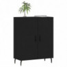 Sideboard Schwarz 69,5x34x90 cm Holzwerkstoff