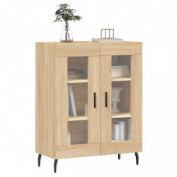 Sideboard Sonoma-Eiche 69,5x34x90 cm Holzwerkstoff