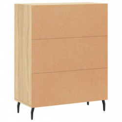 Sideboard Sonoma-Eiche 69,5x34x90 cm Holzwerkstoff