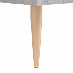 Sideboard Betongrau 90x34x80 cm Holzwerkstoff