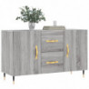 Sideboard Grau Sonoma 100x36x60 cm Holzwerkstoff