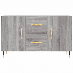 Sideboard Grau Sonoma 100x36x60 cm Holzwerkstoff