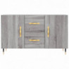 Sideboard Grau Sonoma 100x36x60 cm Holzwerkstoff