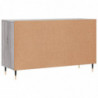 Sideboard Grau Sonoma 100x36x60 cm Holzwerkstoff