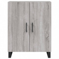 Sideboard Grau Sonoma 69,5x34x90 cm Holzwerkstoff