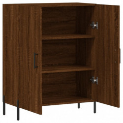 Sideboard Braun Eichen-Optik 69,5x34x90 cm Holzwerkstoff