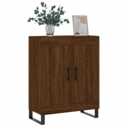 Sideboard Braun Eichen-Optik 69,5x34x90 cm Holzwerkstoff