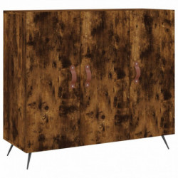 Sideboard Räuchereiche 90x34x80 cm Holzwerkstoff