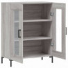 Sideboard Grau Sonoma 69,5x34x90 cm Holzwerkstoff