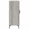 Sideboard Grau Sonoma 69,5x34x90 cm Holzwerkstoff