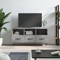 TV-Schrank Grau Sonoma 102x36x50 cm Holzwerkstoff