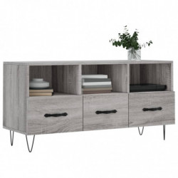 TV-Schrank Grau Sonoma 102x36x50 cm Holzwerkstoff