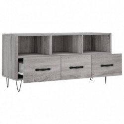 TV-Schrank Grau Sonoma 102x36x50 cm Holzwerkstoff