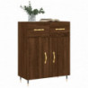 Sideboard Braun Eichen-Optik 69,5x34x90 cm Holzwerkstoff